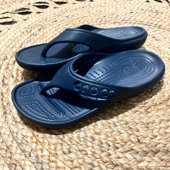 Women’s Crocs Brown  Kadee Thong Flip-Flop Sandals Size 6 Men’s 4 - Picture 1 of 3